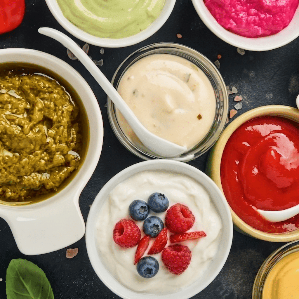 Ingredientes para salsas y aderezos de la industria alimentaria
