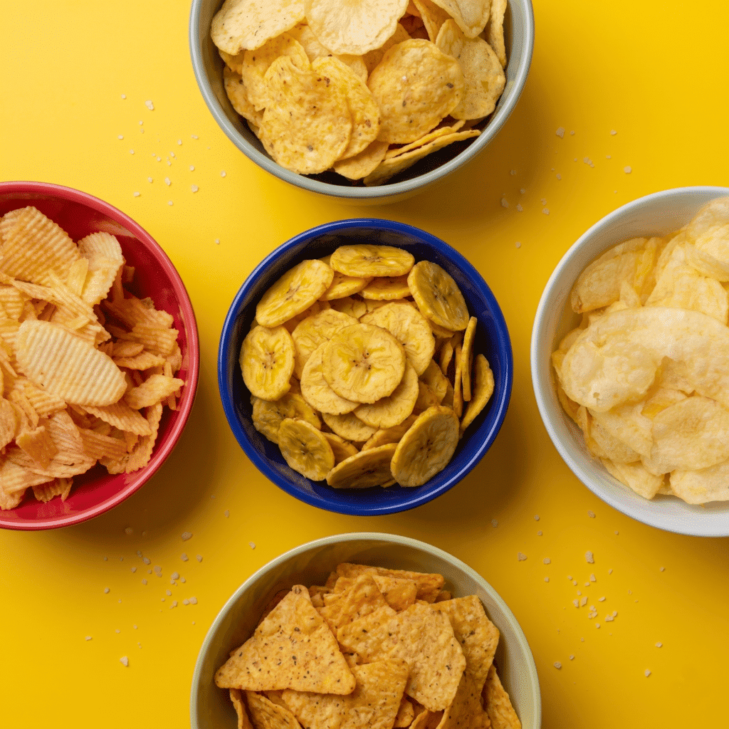 Productos y maquinaria para snacks y alimentos extruidos del sector alimentario